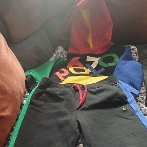 Polo by Ralph Lauren Yellow and Navy Apparel